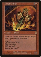 MTG Magic the Gathering Pardic Miner (212/352) Odyssey LP