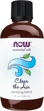 NOW Essential Oils, Clear the Air Oil Blend, Purifying 4 Fl Oz Pack of 1 