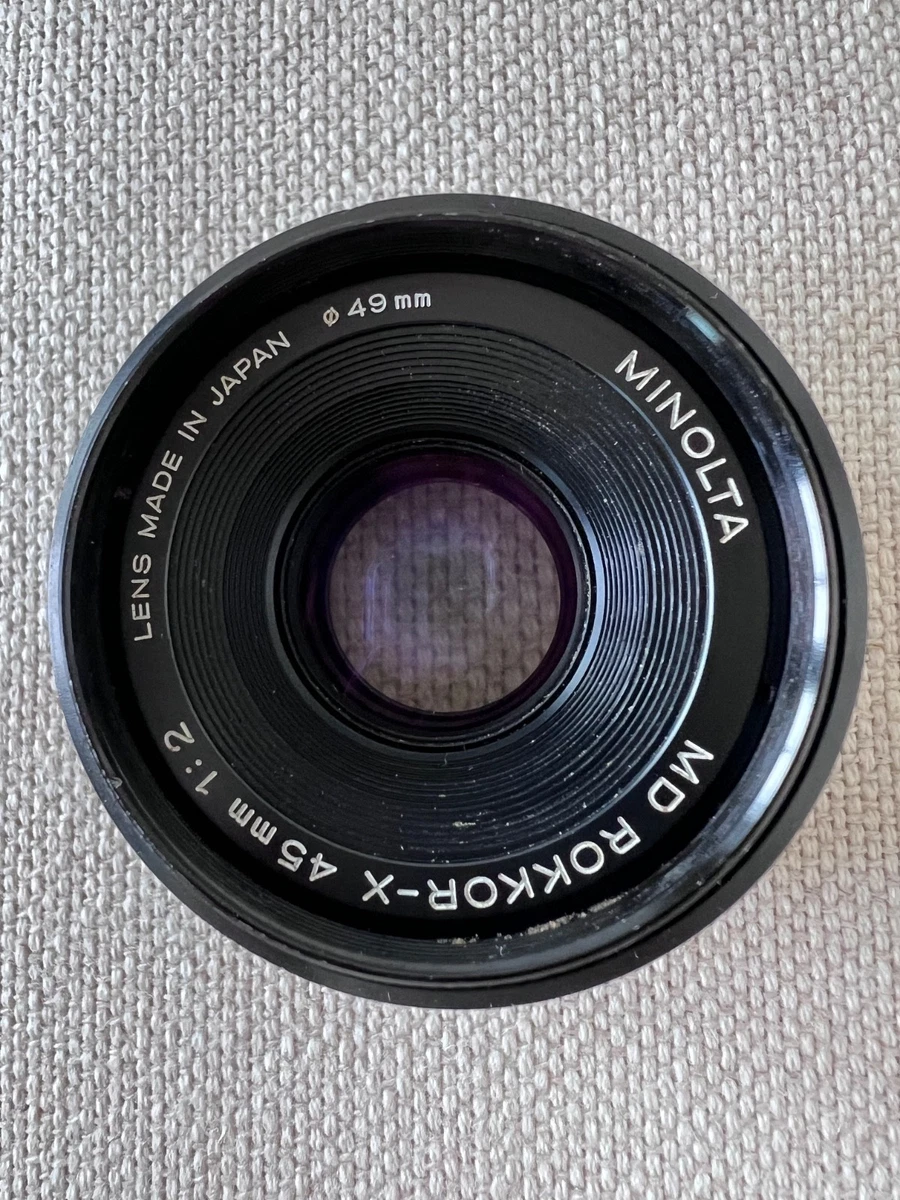 Minolta 45mm Focal Camera Lenses for sale | eBay