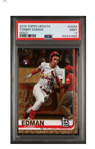 Tommy Edman [Gold] #US84 2019 Topps Update card