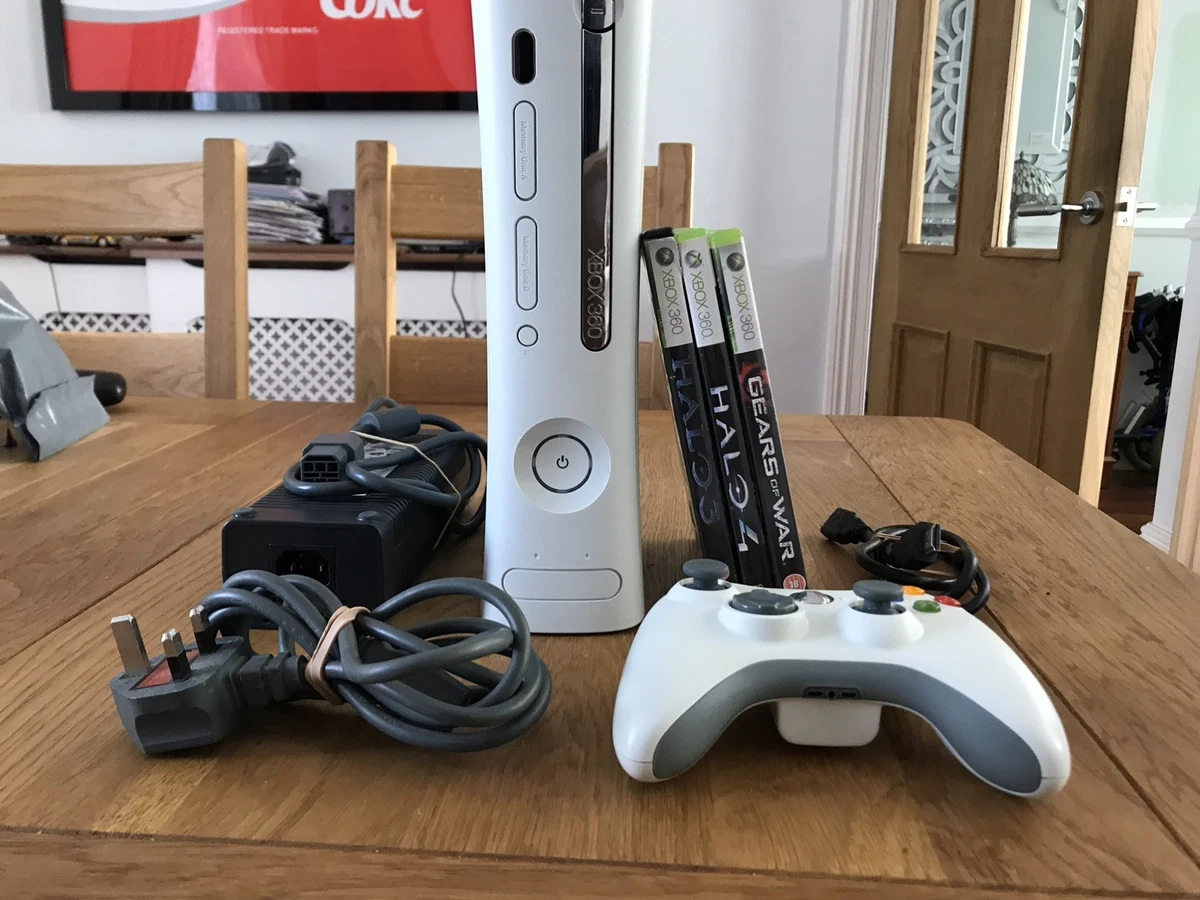 Xbox 360 Arcade PAL Blanche Jasper (2009) - Boîte Ouverte, Console Neuve 256 Mo