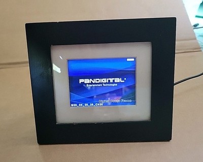 Pandigital 3.5 Inch Digital Photo Frame, # PAN3502W03, Pre-owned 