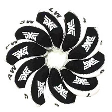 2026 10 pcs  PXG Golf Iron Club Head Cover Black/White Neoprene
