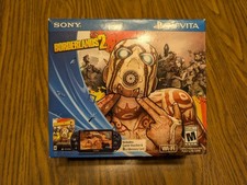 Sony PS Vita PCH-2001 Borderlands 2 Bundle 8GB Black Wi-Fi w/ Accessories & Box