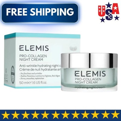 Elemis Pro-Collagen Anti-Wrinkle Night Cream - 1.6 fl oz 50 mL NEW In Box US