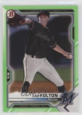 2021 Bowman Prospects Neon Green Border 169/399 Dax Fulton #BP-32 0jv9