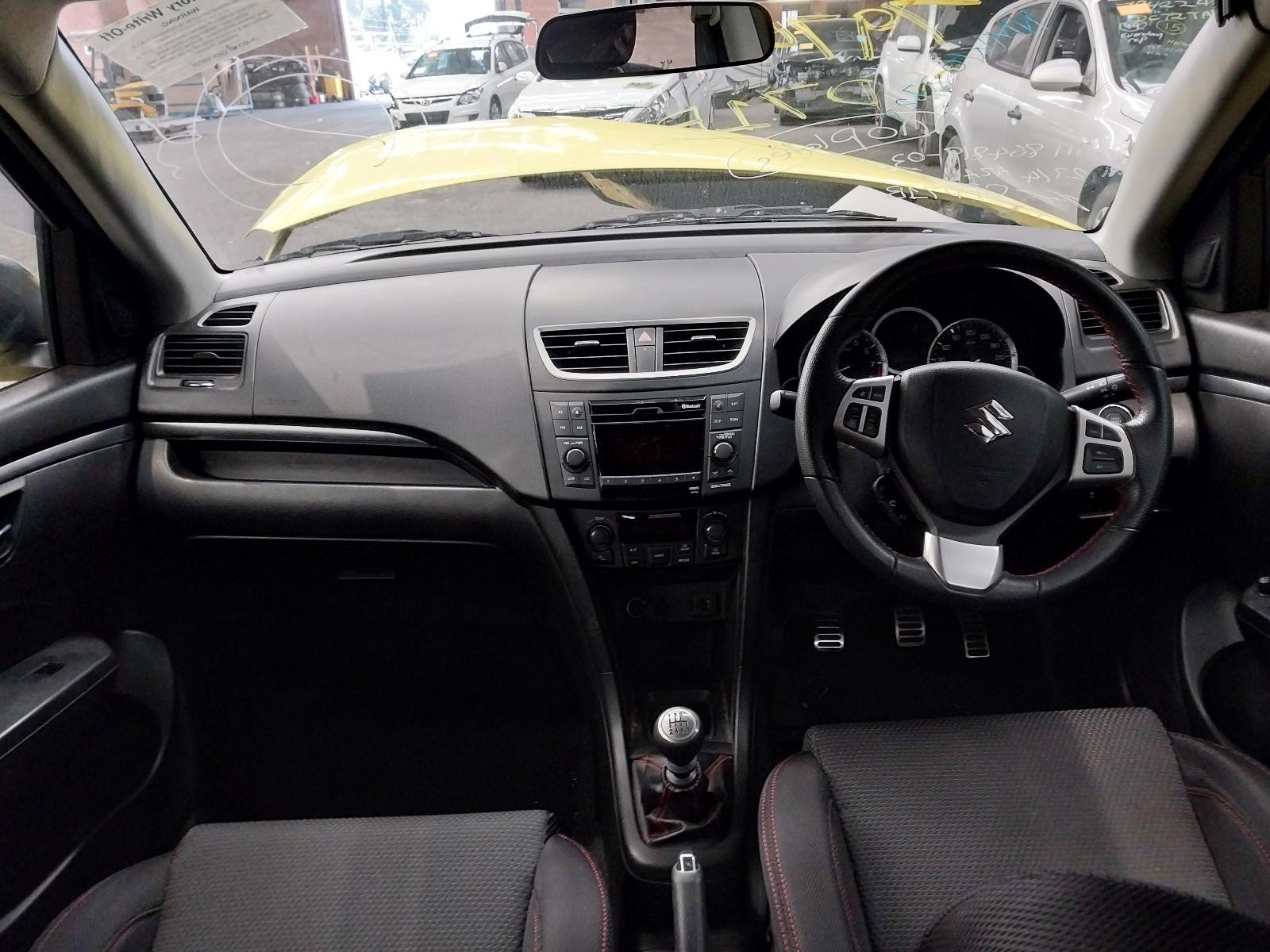 2013 Suzuki Swift LEFT REAR DOOR SHELL FZ YELLOW 08/2010-03/2017 764234 image 4