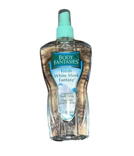 Body Fantasies Fresh White Musk Fantasy 8oz Body Spray Parfums de Coeur