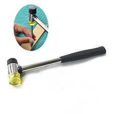 Small Rubber Mallet Hammer, Double-Faced Rubber Hammer for Jewelers Kid or