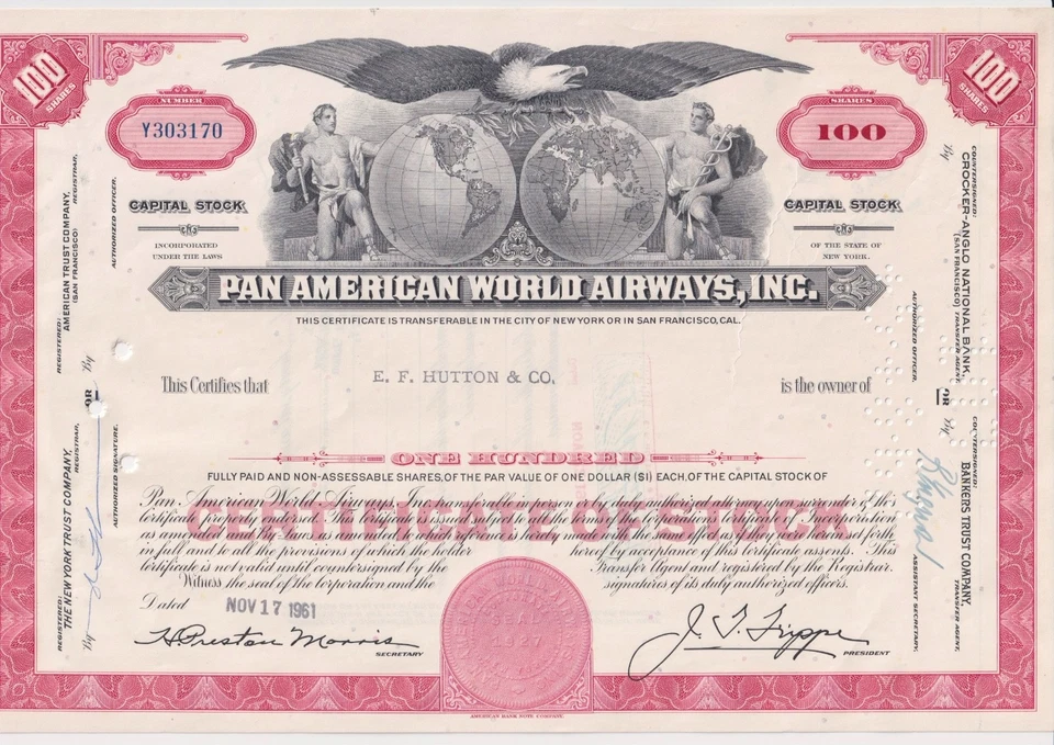 Pan American World Airways, PanAm 1961 - Bild 1 von 1