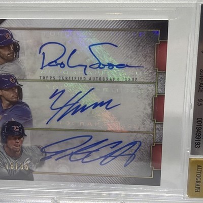 ゲームセンター・ゲームカード 13 topps triple threads relic autographs 2024 Topps Triple Threads - Autograph Relic Combos Dansby Swanson