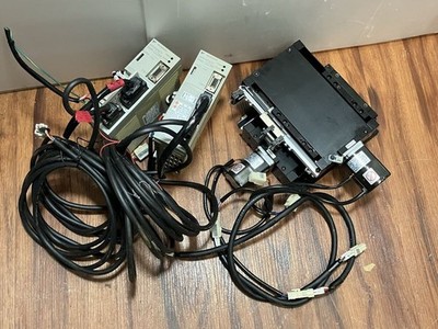 YASKAWA SGDL-A3BP SGML-A3BF12 XY Stage Electric Actuator Servo Set