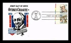 OCTAVE CHANUTE AVIATION PIONEER AIR MAIL FDC COMBO JACK DAVIS CACHET US COVER