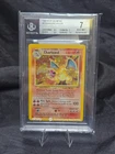 🌟 Pokemon CHARIZARD Holo  4/102 Base Set * Graded  NM 7 🌟