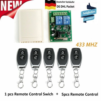 433Mhz Intelligent Lighting Control Modul Wireless Remote Control fernbedienung