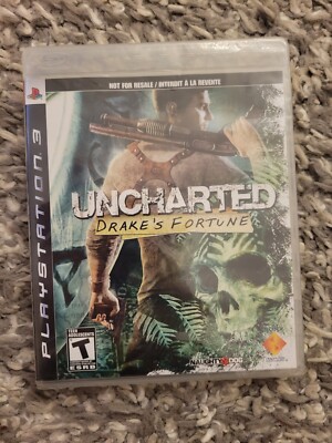 Uncharted: Drake's Fortune Sealed (Sony PlayStation 3, 2007) Brand New PS3