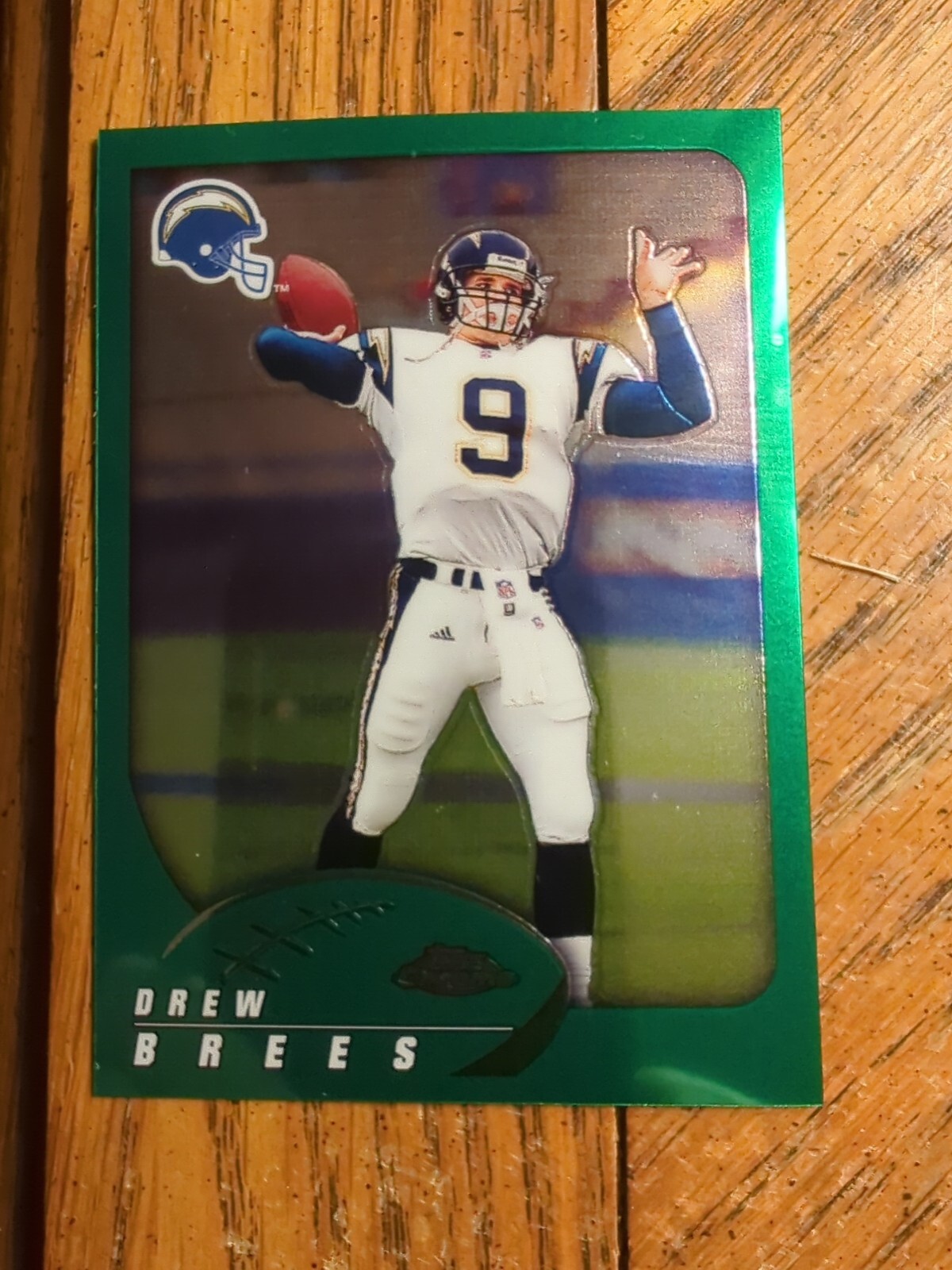 2002 TOPPS CHROME DREW BREES #48 2nd Year Chargers Saints Future HOF