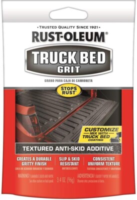 Rust Oleum 342398 Grit Truck Bed Coating Textured Anti-Skid Additive 3.4 oz