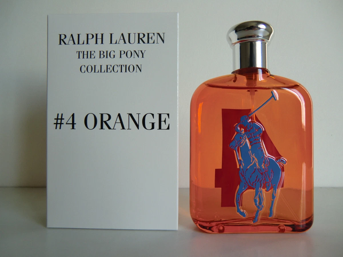 Ralph Lauren Big Pony 4 Orange Fragrances for Men for sale - eBay