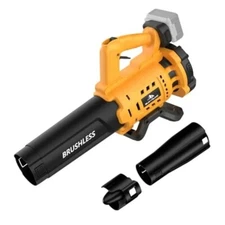 Portable Cordless Leaf Blower 20V Max Battery Electric Blower Brushless Motor 