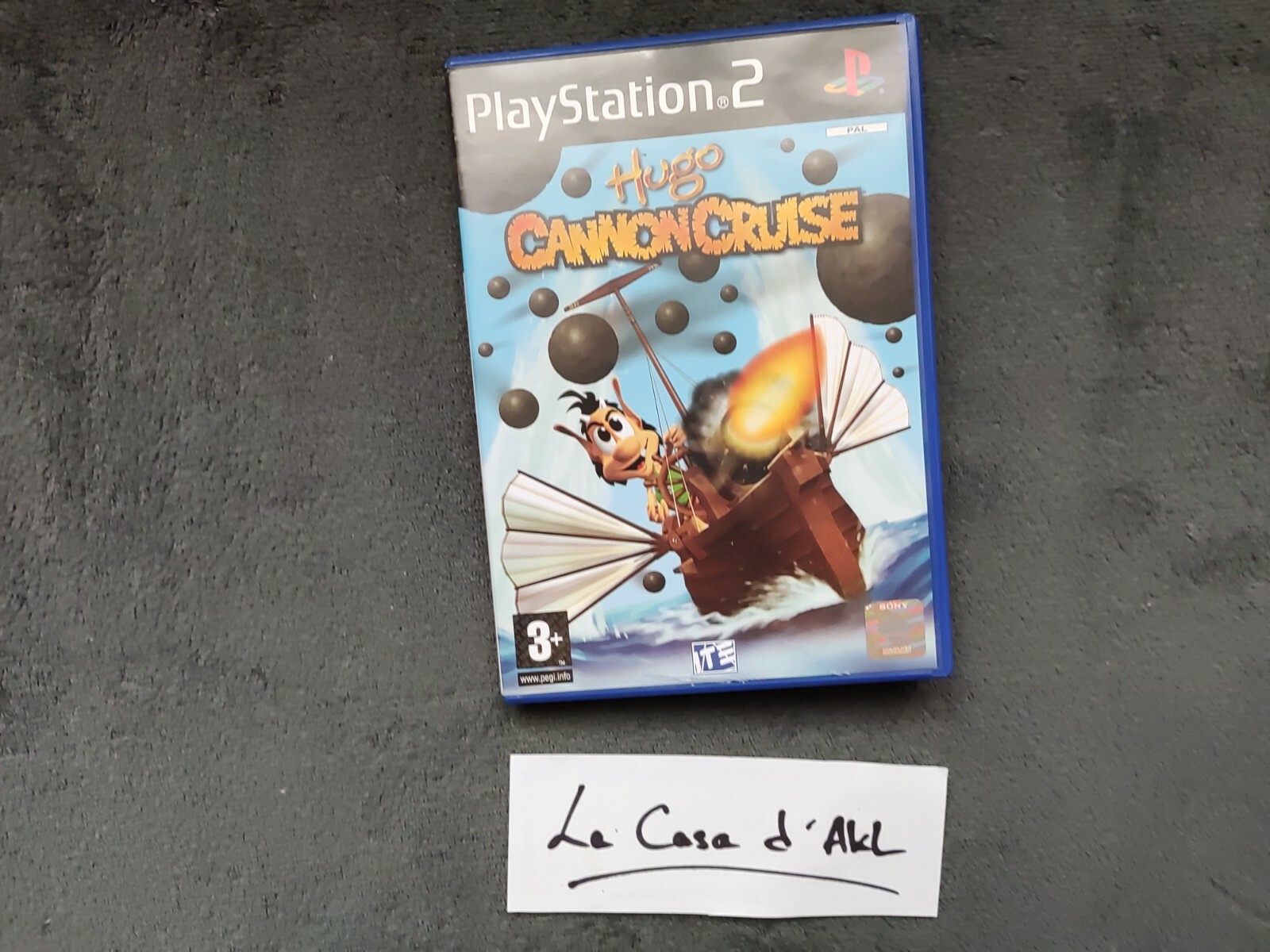Hugo : CannonCruise sans notice sur Playstation 2 - PS2  FR