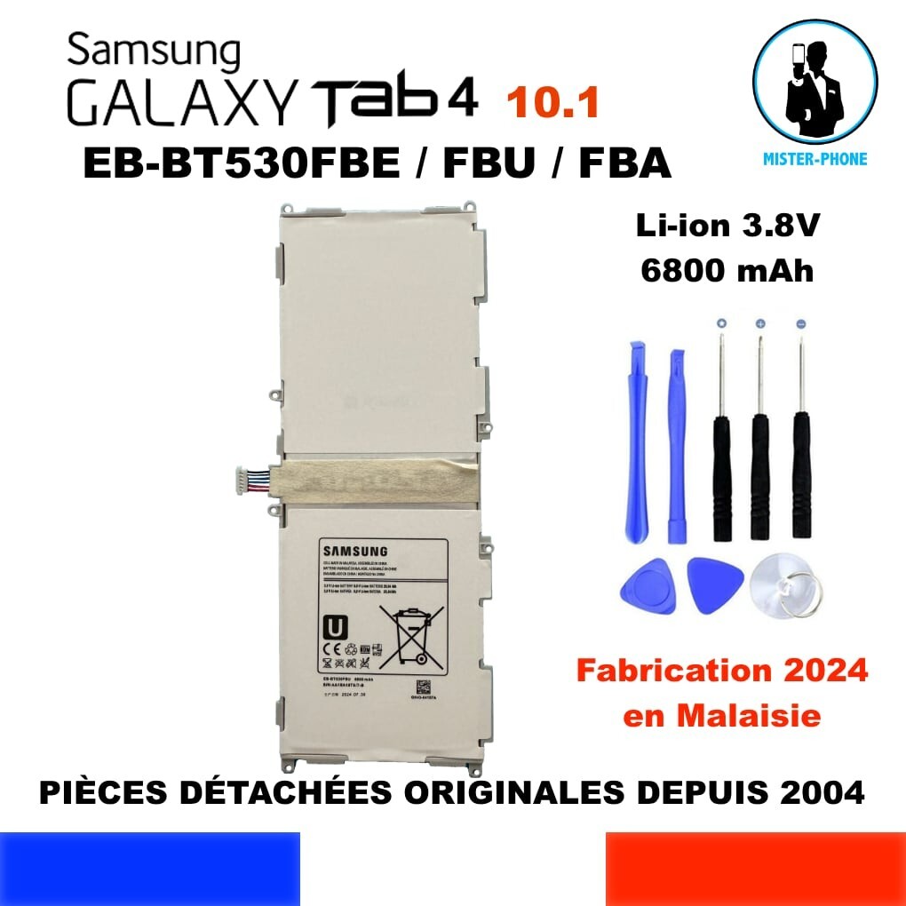 Batterie SM-T530 pour résoudre les coupures de la tablette Galaxy Tab 4