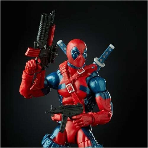 ¡EN STOCK! X-Men X-Force Retro Marvel Legends 6" Deadpool AF EXCLUSIVO HASBRO Foto 4 de 4