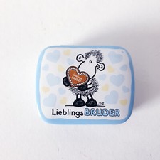 Sheepworld Minzdose Mintdose "Lieblings Bruder" Metalldose leer