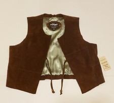 New! Maxima Leather Vest Size Medium Wilson