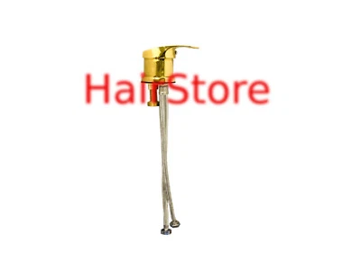 Hairstore Premium Tap BRASS Gold Mixer Tap Hairdressers 80cm (easy fittings)