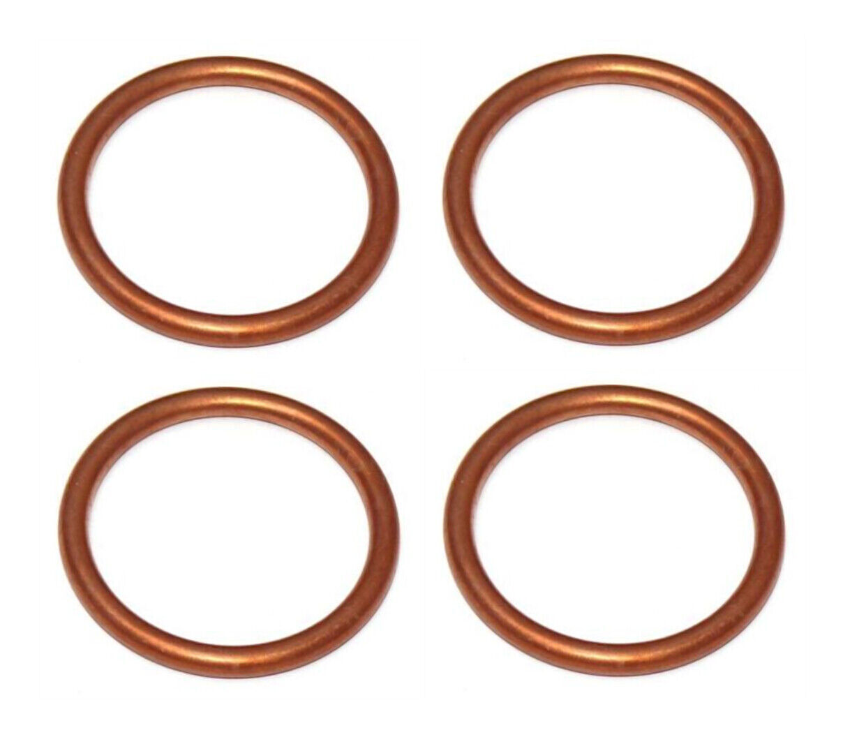 4 joints de collecteur d'échappement en cuivre de 32mm pour moto Kawasaki GPZ et GPX