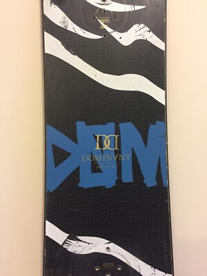 RARE!! Burton DOM Safari 154cm Dominant Snowboard Rare Classic
