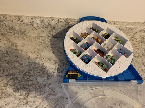 Thomas The Train & Friends Minis Micro Trains Lot (15) w Storage Carry Case - Picture 8 of 8