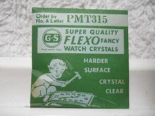 GS PMT315 Watch Crystal Fit Gruen Carlyle - 23.0 x 17.0 mm Replacement / Repair