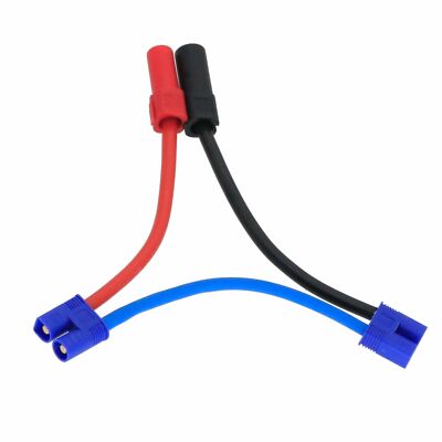 Series Wire HXT150 1 Male-/Female+ to 2 Male EC3 12AWG 10CM RC Doubles Voltage