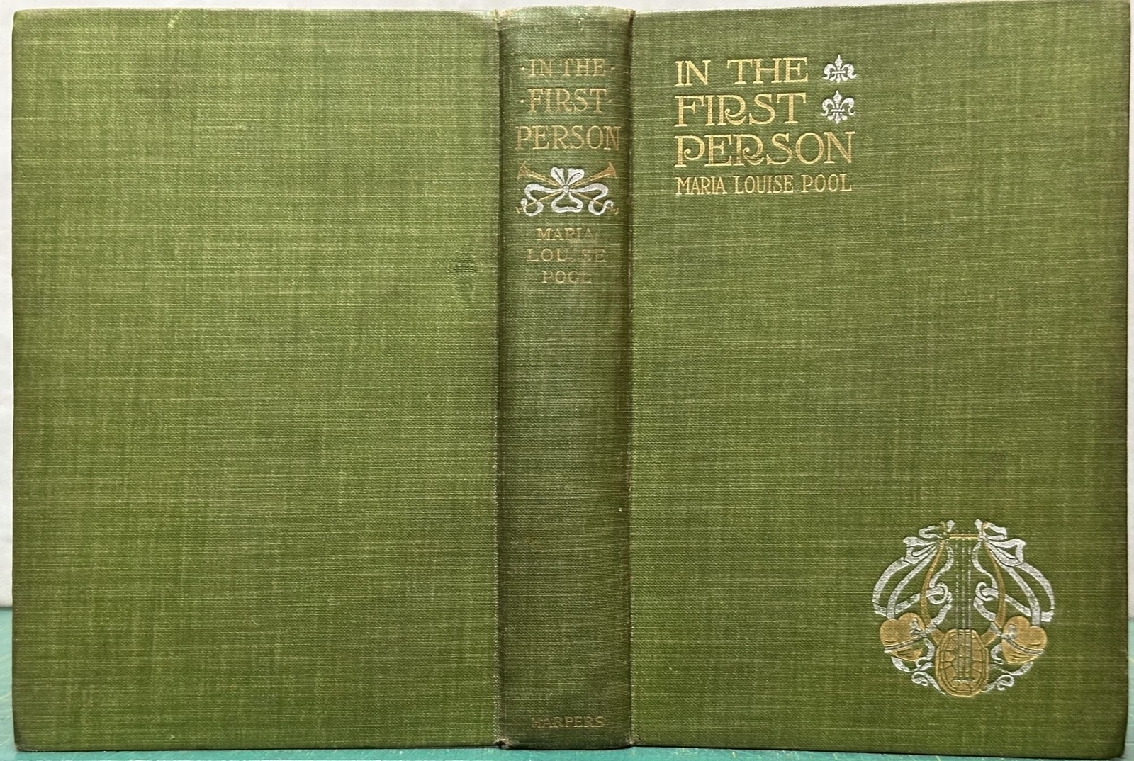María Louise Piscina / En Primero Persona 1st Edición 1896 Americano Iluminado