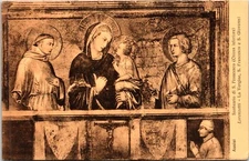 Postcard Assissi Francesco Lorenzetti Giovanni Artwork D130