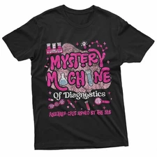 Mystery Machine of Diagnostics Lab Week 2025 Med Lab Tech T-Shirt