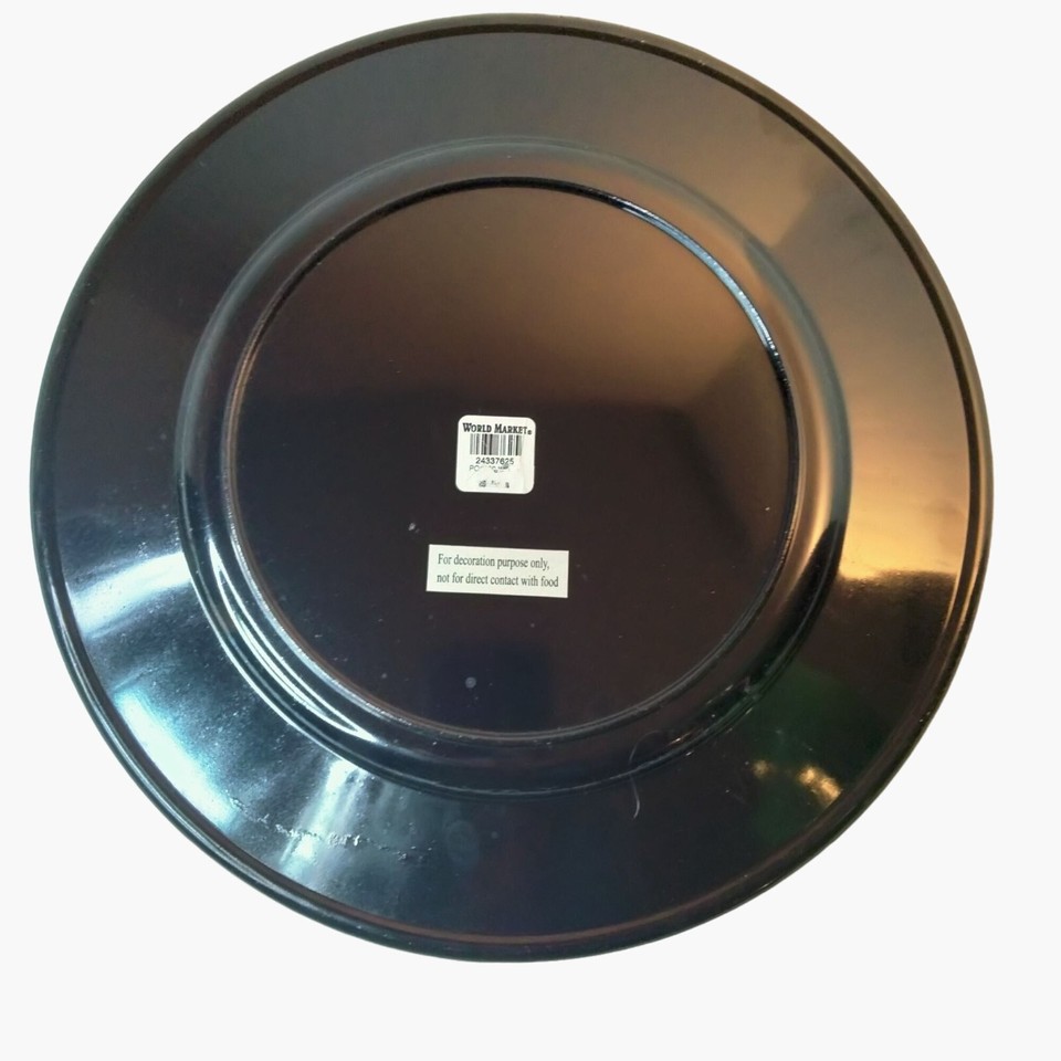 World Market Silver Plastic Charger Plates 13 inch Fluted Rim Lot 2 eBay