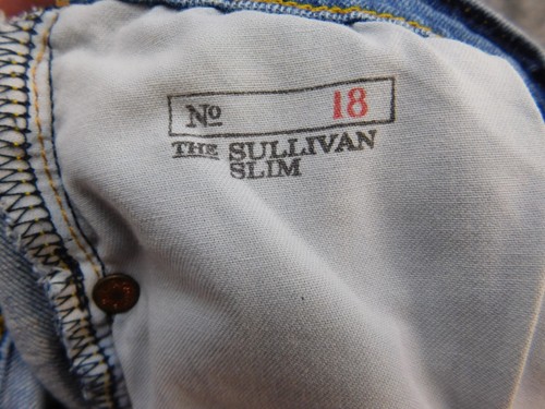 Polo Ralph Lauren Girls 18 Jeans the sullivan slim denim medium wash stretch - Picture 9 of 20