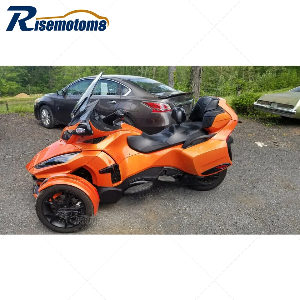 Quick Detacheable Driver Backrest Mount Kit For Can-Am Spyder RT/RT-S/RT Limited - Image 2 of 4