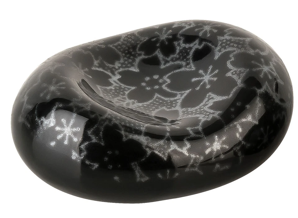 Essstäbchen Geschenk Set KOBAN Sakura Kirschblüte Schwarz Porzellan aus Japan - Bild 2 von 4