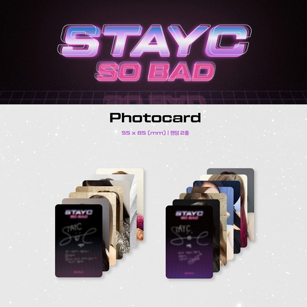 STAYC 全員 直筆サイン「SO BAD」アルバム非売品 STAYC 全員 直筆サイン「SO BAD」アルバム非売品 CD