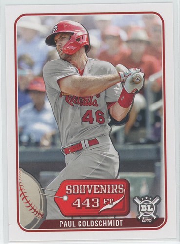 2021 Topps Big League Souveniers #SO-25 Paul Goldschmidt Cards - 第 1/1 張圖片