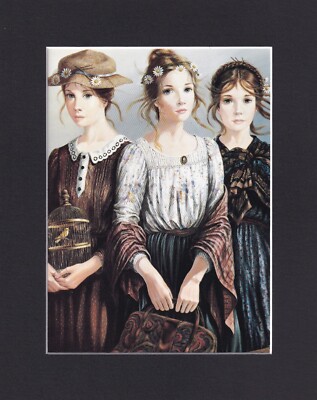 8X10 Matted Print Western Art Picture: Pati Bannister, Mail Order Brides