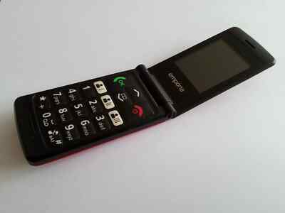 EMPORIA FLIP BASIC ROT NEUWERTIG SENIORENHANDY OVP OHNE SIMLOCK SOS-NOTRUFTASTE