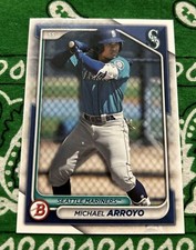 2024 Bowman Base Prospect #BP-97 Michael Arroyo - Seattle Mariners