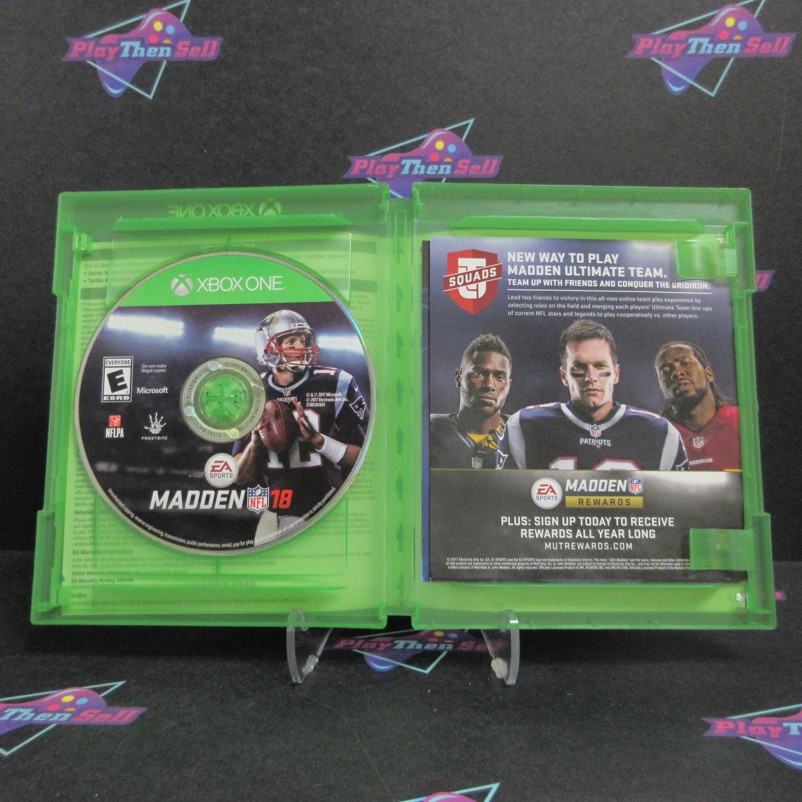 Madden NFL 18 Xbox One AD Complete CIB - (See Pics)