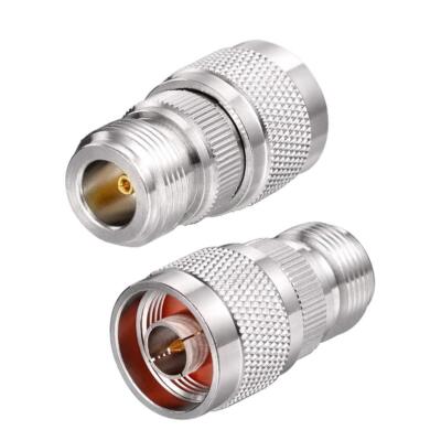 2pcs N Male To N Female Rf Coax Adapter N Type Connector For 4g Antenna Wifi Ant