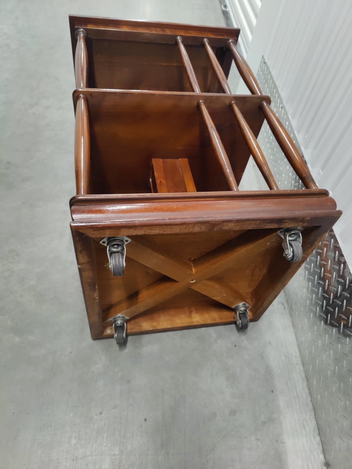 Preowned Beautiful Vintage Revolving Bookcase eBay